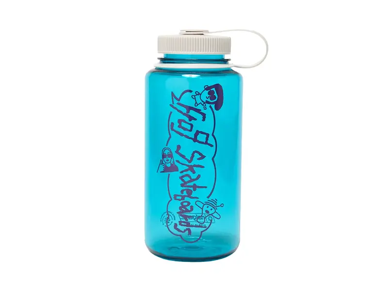 Frog Frog Nalgene Water Bottle - Blue