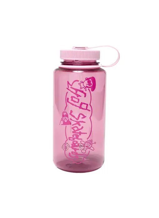 Frog Nalgene Water Bottle - Pink