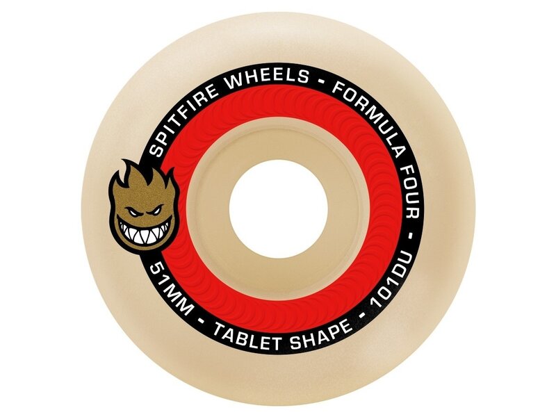 Spitifre Spitfire F4 101 Tablets Wheels - Natural 51mm