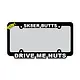 WKND Drive Me Nuts License Plate Frame -