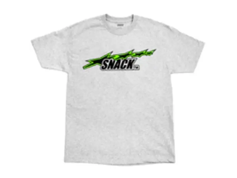 Snack Skateboards Snack Four Starz Tee - Ash