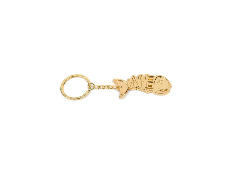 Dime MTL Dime Bones Keychain - Gold