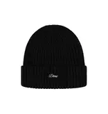 Dime MTL Dime Cursive Fold Beanie - Black