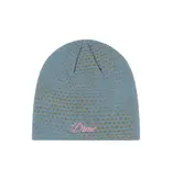 Dime MTL Dime Pixel Skully Beanie - Stone Blue