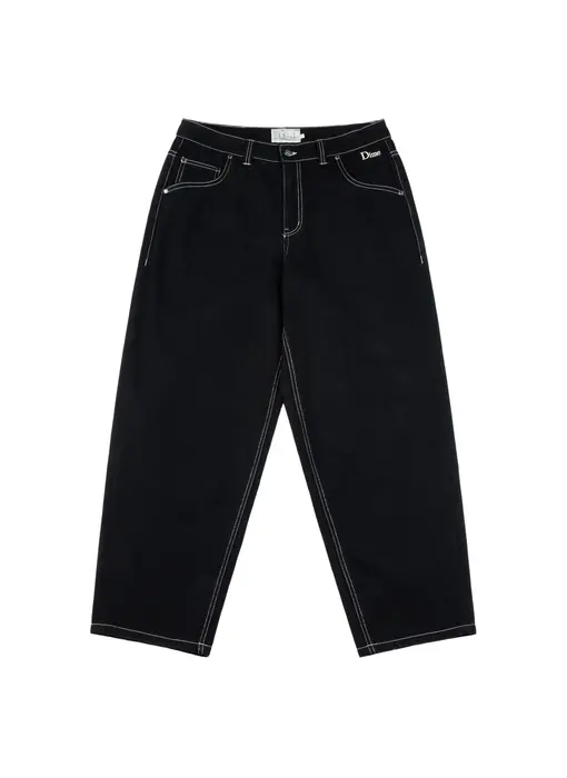 Dime Classic Baggy Denim Pants - Black