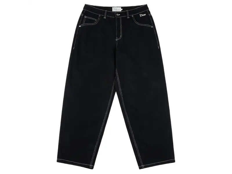 Dime MTL Dime Classic Baggy Denim Pants - Black