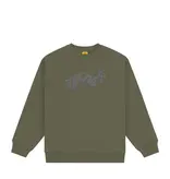 Dime MTL Dime College Crewneck - Army Green