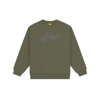 Dime College Crewneck - Army Green