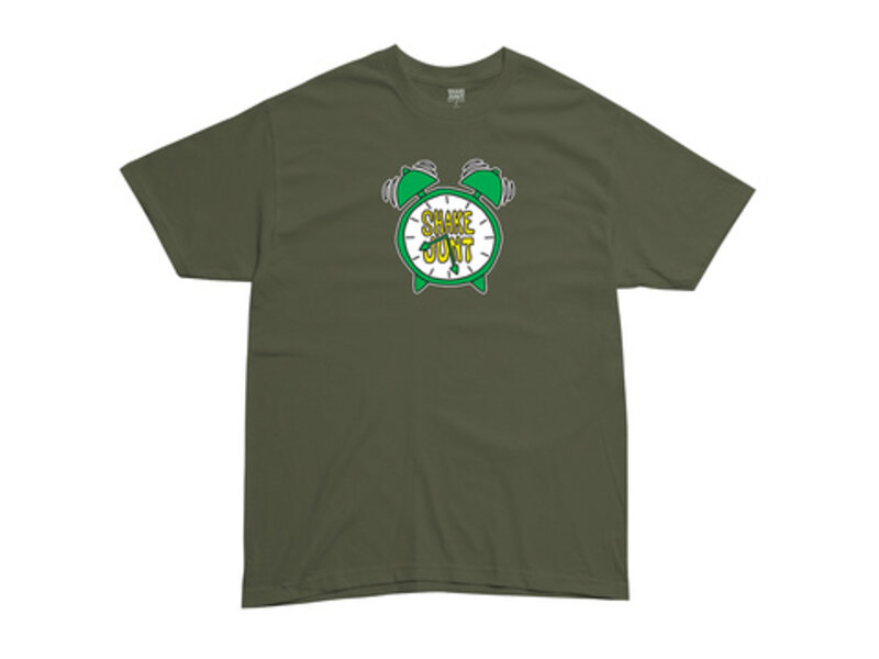 Shake Junt Shake Junt Clock Tee - Olive