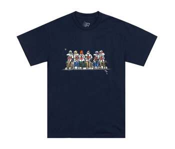 Bronze56k Dog Gang T-Shirt - Navy