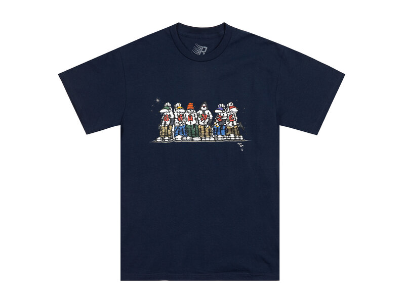 Bronze56k Bronze56k Dog Gang T-Shirt - Navy