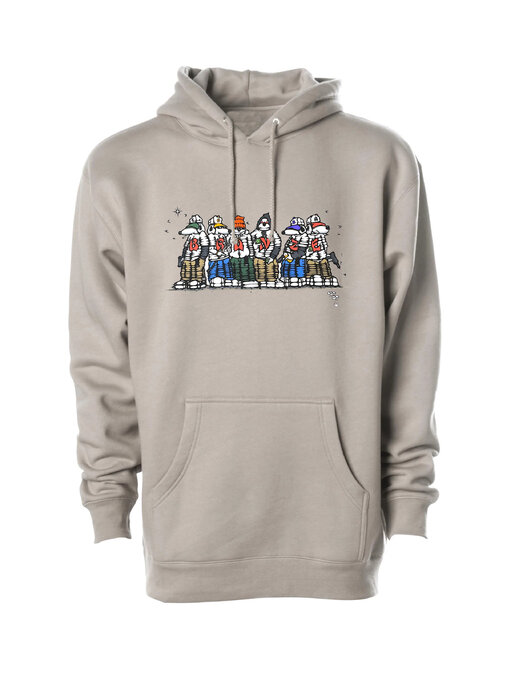 Bronze56k Dog Gang Hoody - Cement