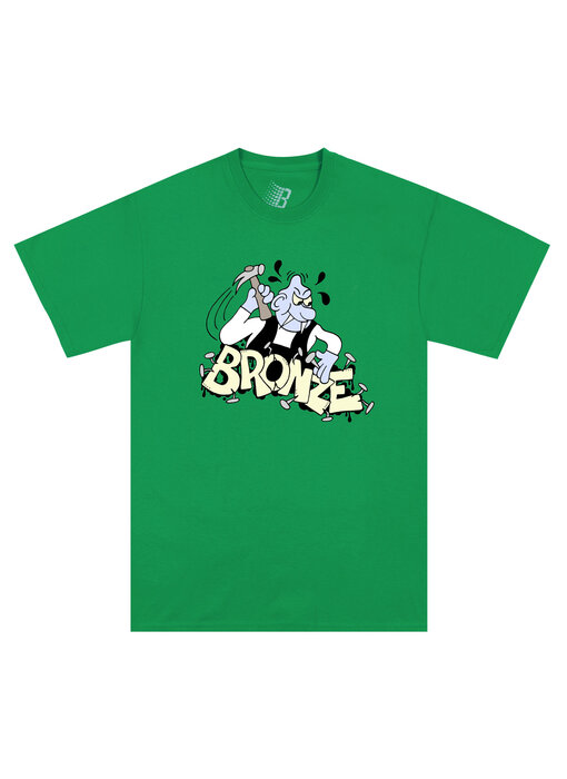 Bronze56k Nailing T-Shirt - Kelly Green