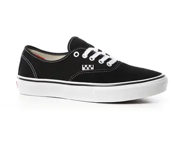 Vans Skate Authentic Shoes - Black/White