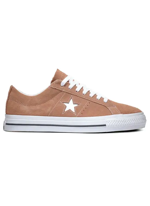 Converse One Star Pro OX Shoes - Mineral Clay/White/Black Rust
