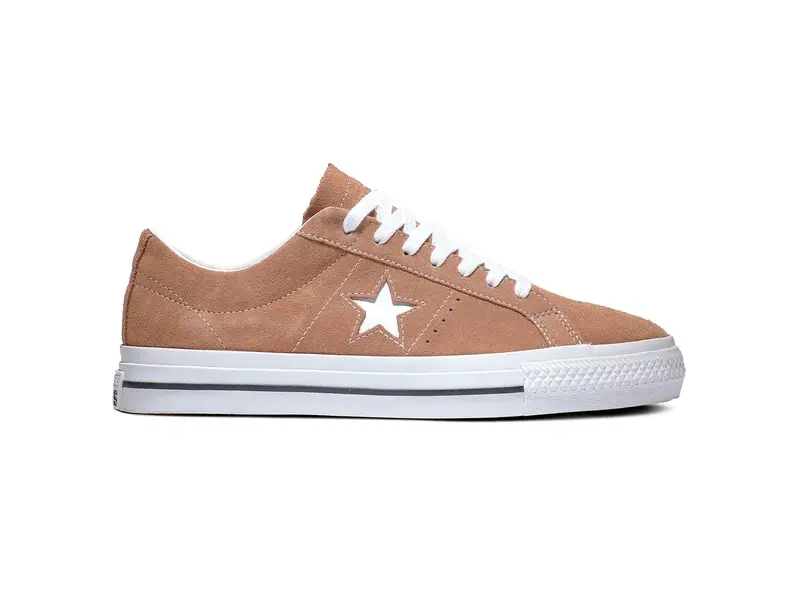 Converse Converse One Star Pro OX Shoes - Mineral Clay/White/Black Rust