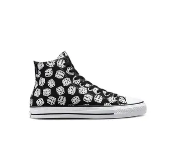 Converse CTAS Pro Hi Shoes - Dice - Black/White