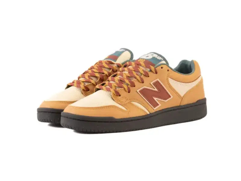 New Balance New Balance Numeric 480 Shoes - Tan/Burgundy