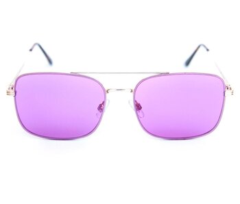 Happy Hour The Beagle Glasses - Gold & Purple