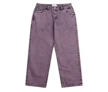 Dime Classic Relaxed Denim Pants - Overdyed Plum