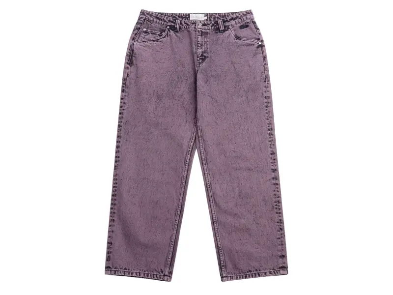 Dime MTL Dime Classic Relaxed Denim Pants - Overdyed Plum