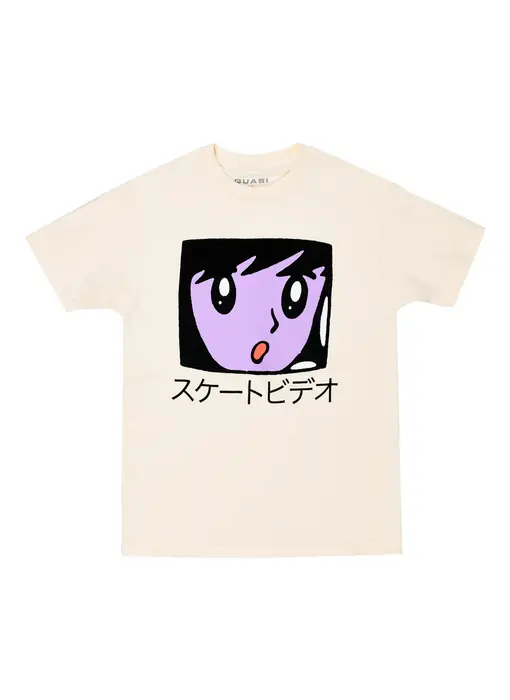 Quasi Video Dept Tee - Cream
