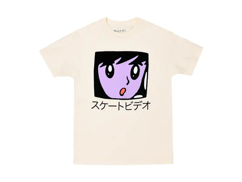 Quasi Quasi Video Dept Tee - Cream
