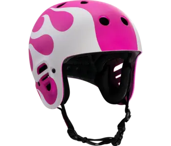 Protec Fullcut Gonz Flame Helmet - Flame pink