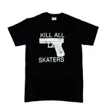 Jenkem Magazine Jenkem Kill All Skaters Tee - Black