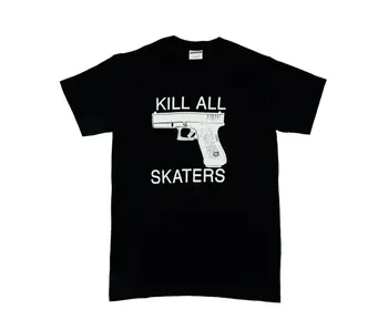 Jenkem Kill All Skaters Tee - Black