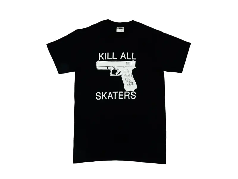 Jenkem Magazine Jenkem Kill All Skaters Tee - Black