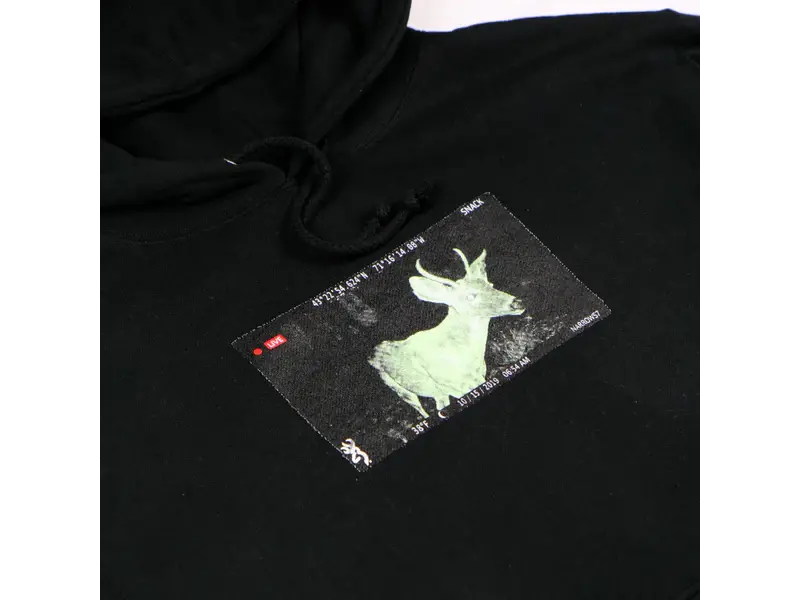 Snack Skateboards Snack Trail Cam Hoodie - Black