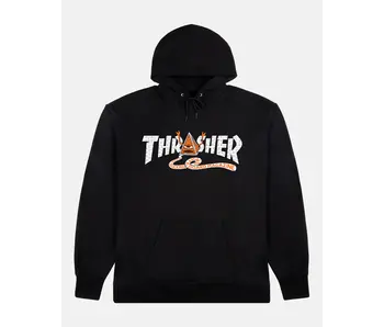 Thrasher x Toy Machine - Pyramid - Hoodie - Black