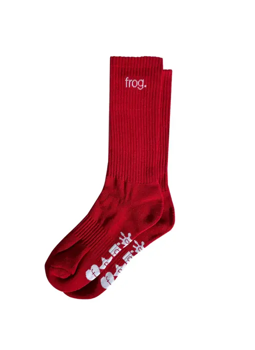 Frog Socks - Red