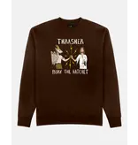 Thrasher Thrasher x Toy Machine - B.T.H - Crewneck - Dark Chocolate