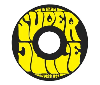 OJ Mini Super Juice 78A Wheels - Black 55mm