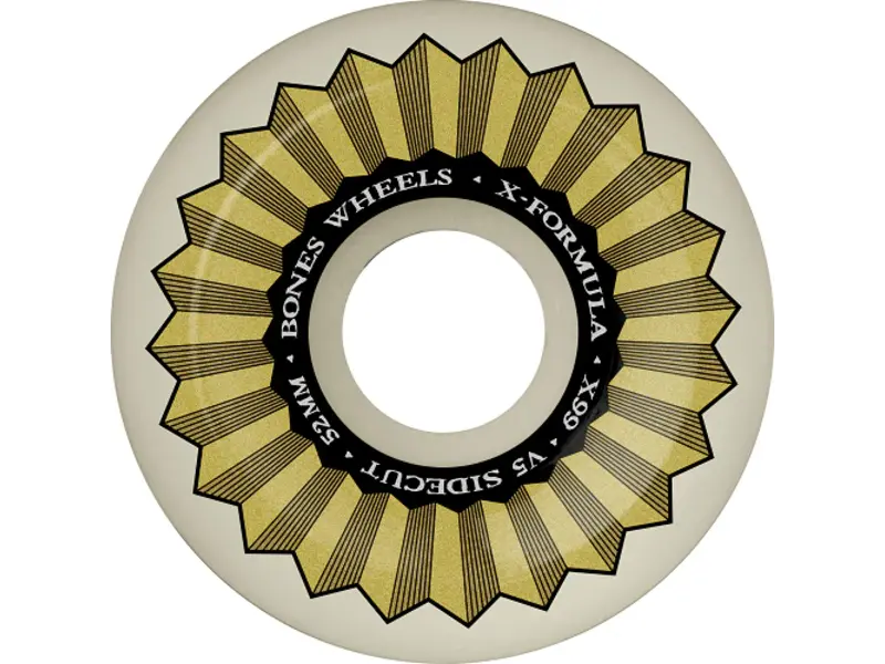 Bones Bones X-Formula V5 Sidecut 99A Wheels - 52MM