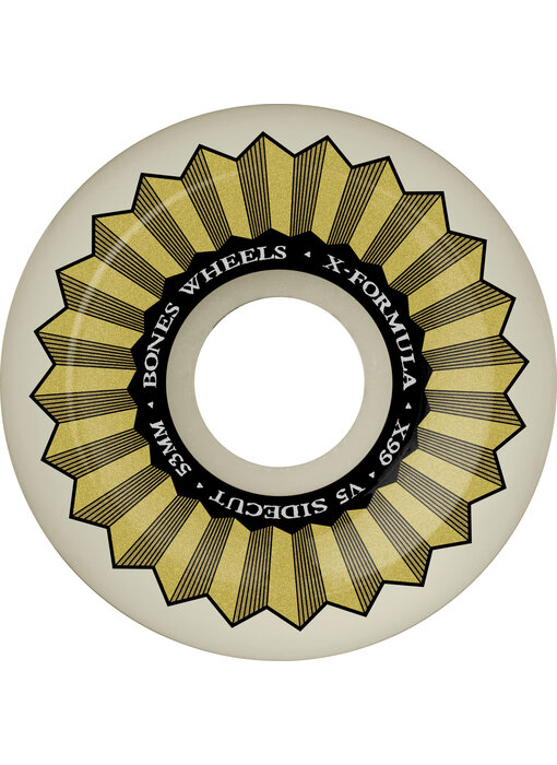 Bones X-Formula V5 Sidecut 99A Wheels - 53mm
