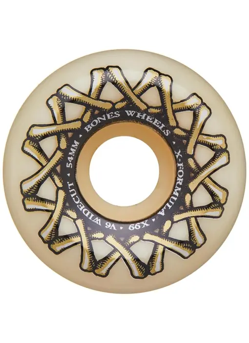 Bones X-Formula V6 Widecut 99A Wheels - 53MM