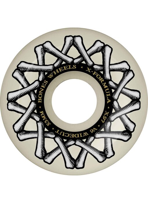 Bones X-Formula V6 Widecut 97A Wheels - 53mm