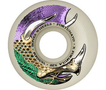 Bones X-Formula Fortunato Dino-Sortas V6 Widecut 99A Wheels - 56mm