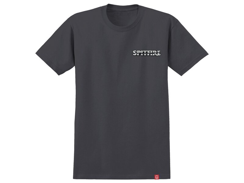 Spitfire Spitfire Burnout Solid Chr/Mt Shirt