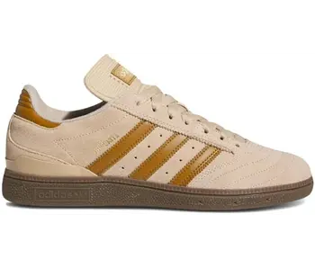 Adidas Busenitz Shoe - Beige/Brown/Gum - Rhythm Skateshop Adidas Busenitz Shoe - Beige/Brown/Gum - Rhythm Skateshop