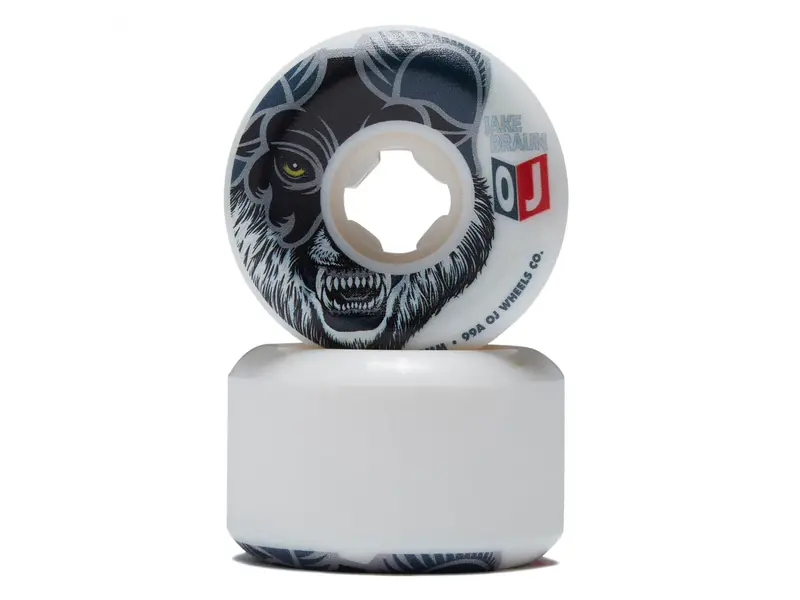 OJ Wheels OJ Jake Braun Wolf Elite Hardline 99a Wheels - 56mm