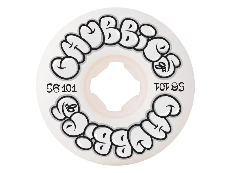 OJ Wheels OJ Throw Ups Chubbies 101a Wheels - Red 56mm