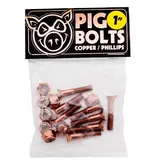 Pig Pig 1 Inch Phillips Hardware - Copper