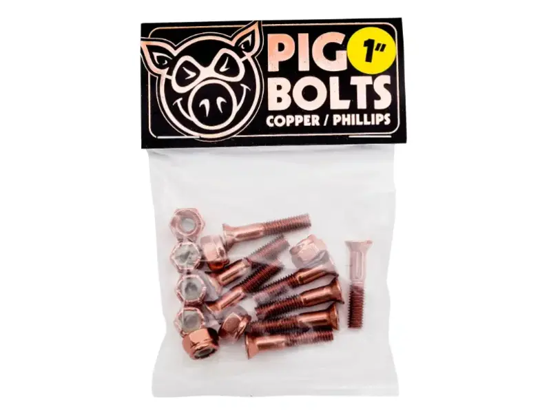 Pig Pig 1 Inch Phillips Hardware - Copper