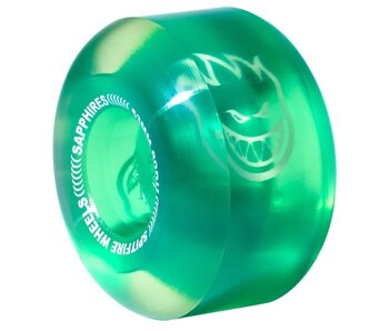 Spitfire 90D Sapphire Clear/Green Wheels - 53mm