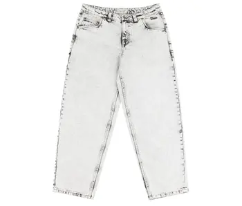 Dime Classic Baggy Denim Pants - Smoke White