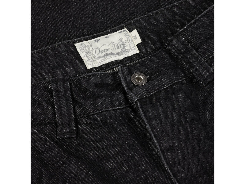 Dime MTL Dime Classic Baggy Denim Pants - Black Washed